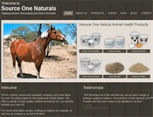 Tablet Screenshot of immuneone.com